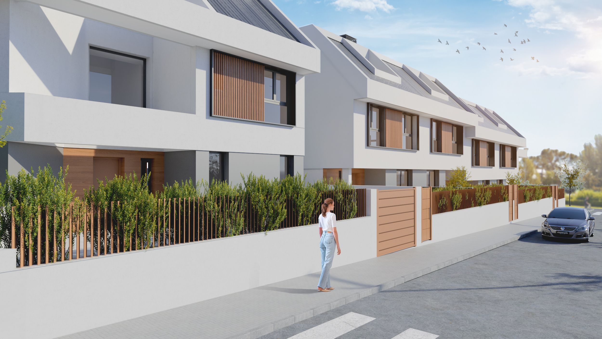 11 VIVIENDAS UNIFAMILIARES EN POZUELO DE ALARCÓN, MADRID. FIDES GESTIÓN