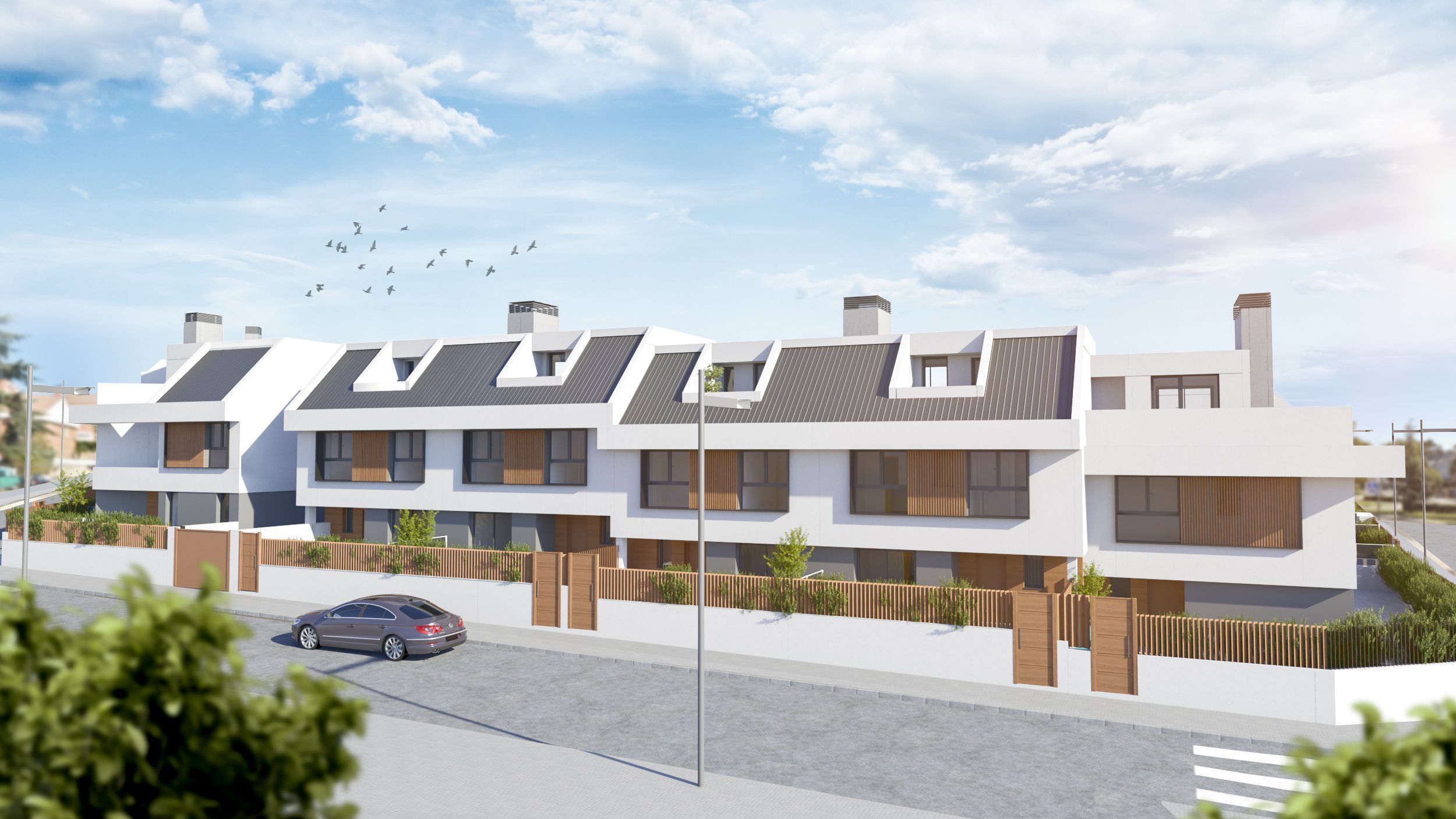 11 VIVIENDAS UNIFAMILIARES EN POZUELO DE ALARCÓN, MADRID. FIDES GESTIÓN