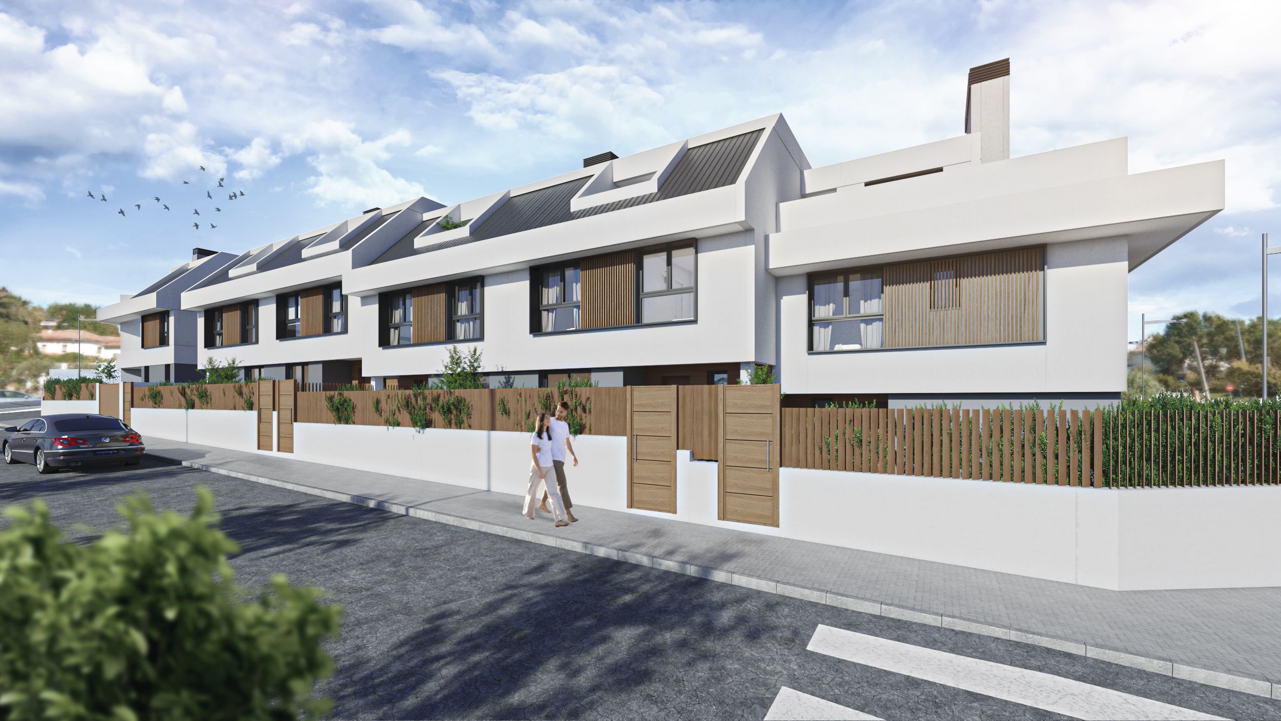 11 VIVIENDAS UNIFAMILIARES EN POZUELO DE ALARCÓN, MADRID. FIDES GESTIÓN