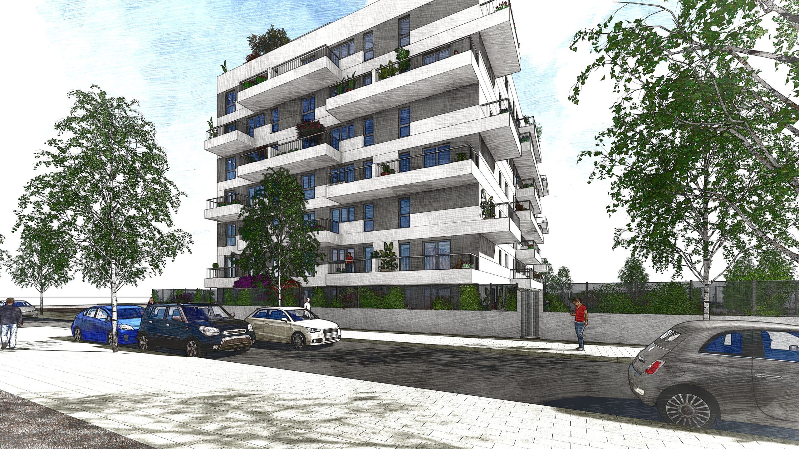 44 VIVIENDAS ALQUILER ASEQUIBLE EN LA MEDINA, MADRID. AVINTIA INMOBILIARIA