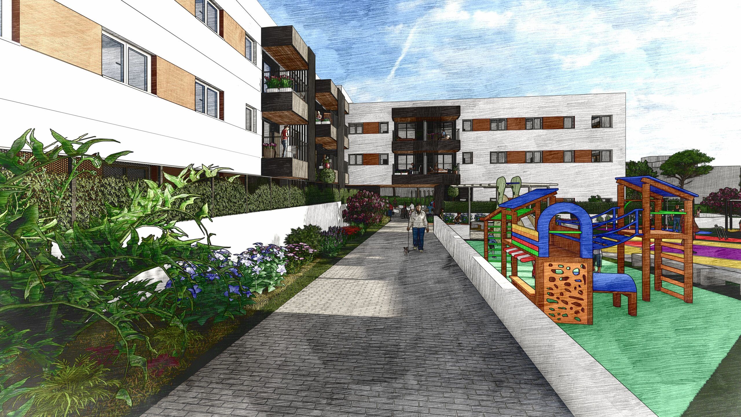 42 VIVIENDAS ALQUILER ASEQUIBLE EN POZUELO DE ALARCÓN, MADRID. PECSA INMO