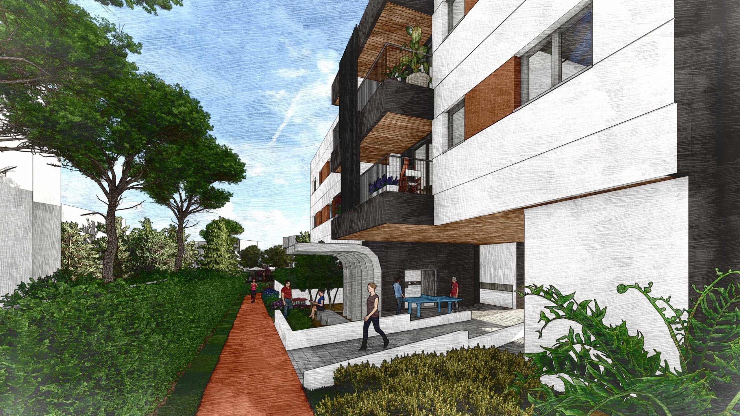 42 VIVIENDAS ALQUILER ASEQUIBLE EN POZUELO DE ALARCÓN, MADRID. PECSA INMO